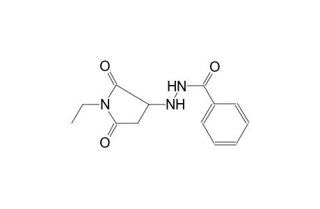 benzoic acid, 2-(1-ethyl-2,5-dioxo-3-pyrrolidinyl)hydrazide