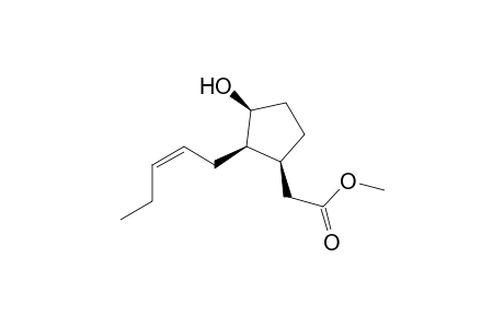 2-[(1S,2R,3S)-3-hydroxy-2-[(Z)-pent-2-enyl]cyclopentyl]acetic acid methyl ester