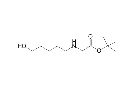 Glycine N-(.omega.-Hydroxypentyl)-1,1-dimethylethyl ester