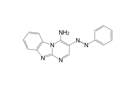 3-(Phenyldiazenyl)benzo[4,5]imidazo[1,2-a]pyrimidin-4-amine