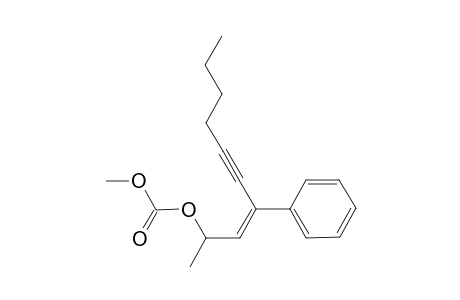 (Z)-methyl (4-phenyldec-3-en-5-yn-2-yl) carbonate