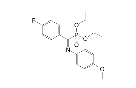 Diethyl .alpha.-(p-anisylimino)-4-fluorobenzylphosphonate