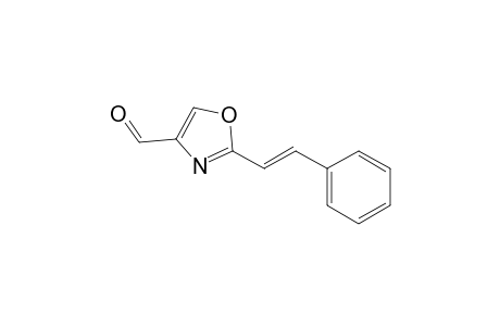 2-[(E)-2-phenylethenyl]-1,3-oxazole-4-carbaldehyde