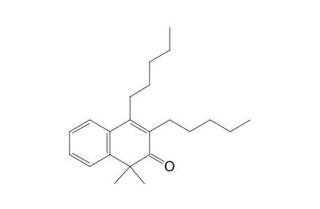 1,1-Dimethyl-3,4-dipentylnaphthalen-2(1H)-one