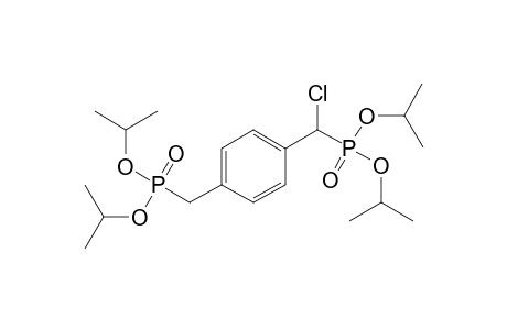 1-[chloranyl-di(propan-2-yloxy)phosphoryl-methyl]-4-[di(propan-2-yloxy)phosphorylmethyl]benzene