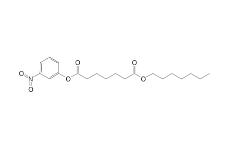 Pimelic acid, heptyl 3-nitrophenyl ester