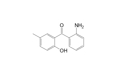 (2-aminophenyl)-(2-hydroxy-5-methyl-phenyl)methanone