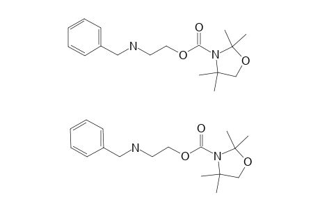 2-(BENZYLAMINO)-ETHYL-2,2,4,4-TETRAMETHYL-1,3-OXAZOLIDINE-3-CARBOXYLATE