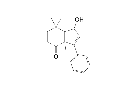 1-Hydroxy-3a,7,7-trimethyl-3-phenyl-1,3a,5,6,7,7a-hexahydroinden-4-one