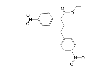 Ethyl 2,4-bis(4-nitrophenyl)butanoate