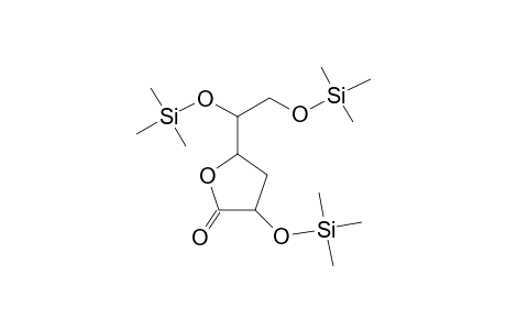D-arabino-Hexonic acid, 3-deoxy-2,5,6-tris-O-(trimethylsilyl)-, .gamma.-lactone