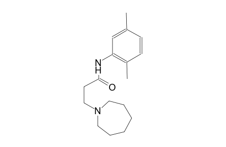1H-azepine-1-propanamide, N-(2,5-dimethylphenyl)hexahydro-