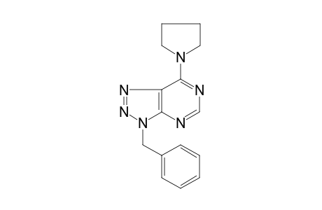 3-Benzyl-7-(1-pyrrolidinyl)-3H-[1,2,3]triazolo[4,5-d]pyrimidine