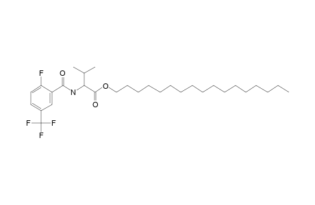 L-Valine, N-(2-fluoro-5-trifluoromethylbenzoyl)-, heptadecyl ester