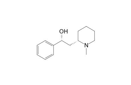 (2S,2' R)-1,2,3,4,5,6-Hexahydro-2-phenyl-2-cyano-8-methyl-2-(2'-hydroxy-2'-phenylethyl)-1-methylpyridine