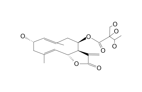COTUNOLIDE,2-A-HYDROXY-8-B-(2',3',5'-TRIHYDROXYANGELOYLOXIDE)