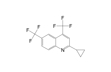 2-CYCLOPROPYL-4,6-BIS-(TRIFLUOROMETHYL)-QUINOLINE