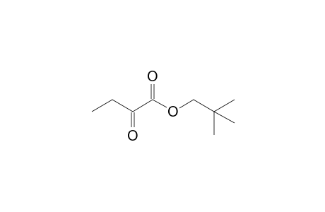 2,2-Dimethylpropyl 2-oxidanylidenebutanoate