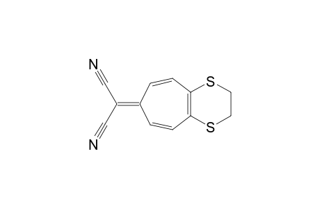 7-(Dicyanomethylene)-2,3-dihydro-7H-cyclohepta-1,4-benzodithiin