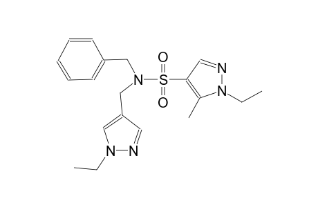 1H-pyrazole-4-sulfonamide, 1-ethyl-N-[(1-ethyl-1H-pyrazol-4-yl)methyl]-5-methyl-N-(phenylmethyl)-