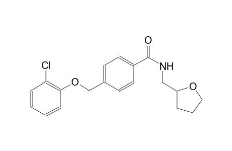 4-[(2-chlorophenoxy)methyl]-N-(tetrahydro-2-furanylmethyl)benzamide