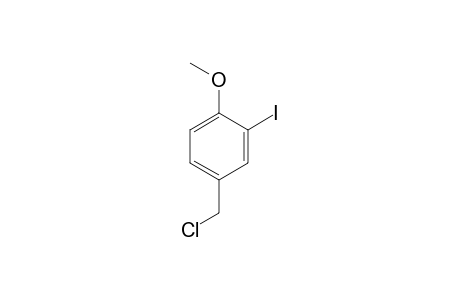 4-(chloromethyl)-2-iodo-1-methoxy-benzene