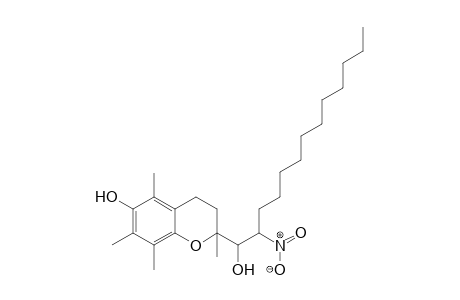 2-(1-hydroxy-2-nitro-tridecyl)-2,5,7,8-tetramethyl-chroman-6-ol