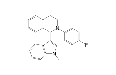 2-(4-fluorophenyl)-1-(1-methyl-1H-indol-3-yl)-1,2,3,4-tetrahydroisoquinoline