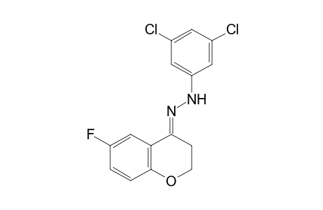 6-fluoro-4-chromanone, (3,5-dichlorophenyl)hydrazone