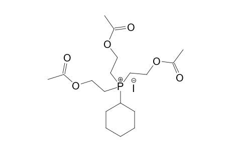 CYCLOHEXYL_TRI-(2-ACETOXYETHYL)-PHOSPHONIUM_IODIDE