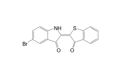 3H-Indol-3-one, 5-bromo-1,2-dihydro-2-(3-oxobenzo[b]thien-2(3H)-ylidene)-