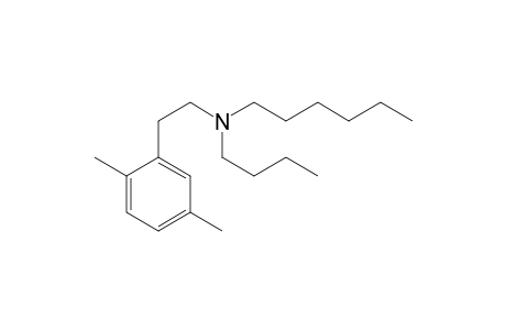 N-Butyl-N-hexyl-2,5-dimethylphenethylamine