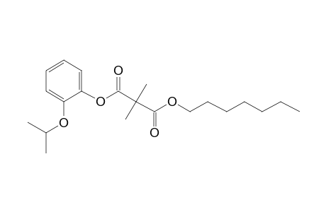 Dimethylmalonic acid, heptyl 2-isopropoxyphenyl ester