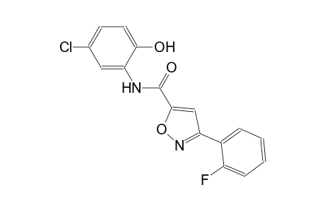 5-isoxazolecarboxamide, N-(5-chloro-2-hydroxyphenyl)-3-(2-fluorophenyl)-