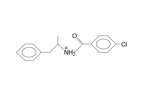 2-(2-Phenyl-isopropylamino)-4'-chloro-acetophenone cation