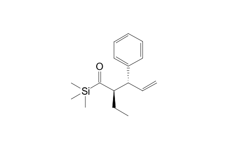(2R,3R)-2-ethyl-3-phenyl-1-trimethylsilyl-pent-4-en-1-one