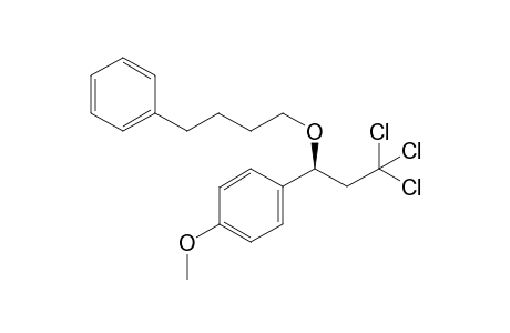1-methoxy-4-[(1S)-3,3,3-trichloro-1-(4-phenylbutoxy)propyl]benzene