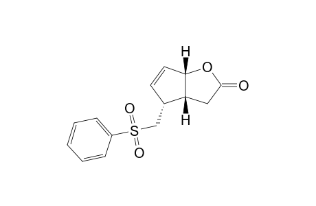 (3aR,4R,6aS)-4-(benzenesulfonylmethyl)-3,3a,4,6a-tetrahydrocyclopenta[b]furan-2-one