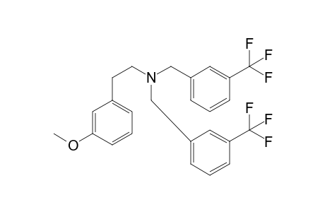 N,N-Bis(3-trifluoromethylbenzyl)-3-methoxy-benzeneethanamine