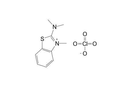 2-(DIMETHYLAMINO)-3-METHYLBENZOTHIAZOLIUM PERCHLORATE