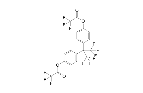 4,4'-(perfluoropropane-2,2-diyl)bis(4,1-phenylene) bis(2,2,2-trifluoroacetate)