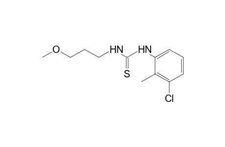 1-(3-chloro-o-tolyl)-3-(3-methoxypropyl)-2-thiourea