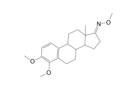 Estra-1,3,5(10)-trien-17-one, 3,4-dimethoxy-, O-methyloxime