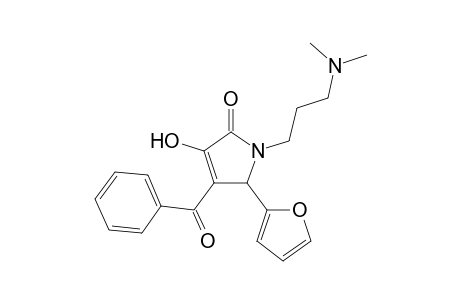 Pyrrol-2-one, 4-benzoyl-1-(3-dimethylaminopropyl)-5-furan-2-yl-3-hydroxy-1,5-dihydro-