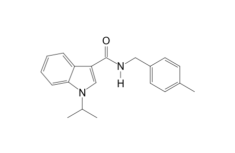 N-(4-Methylbenzyl)-1-(propan-2-yl)-1H-indole-3-carboxamide