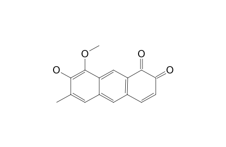 1,2-Anthracenedione, 7-hydroxy-8-methoxy-6-methyl-