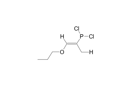 (E)-1-METHYL-2-PROPOXYVINYLDICHLOROPHOSPHONITE