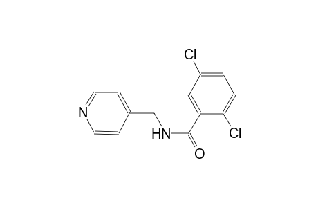 2,5-dichloro-N-(4-pyridinylmethyl)benzamide