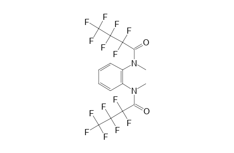 1,2-Phenylenediamine, N,N'-di(heptafluorobutyryl)-N,N'-dimethyl-