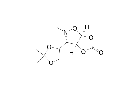 [1,3]Dioxolo[4,5-d]isoxazol-5-one, 3-(2,2-dimethyl-1,3-dioxolan-4-yl)tetrahydro-2-methyl-, [3S-[3.alpha.(R*),3a.alpha.,6a.alpha.]]-